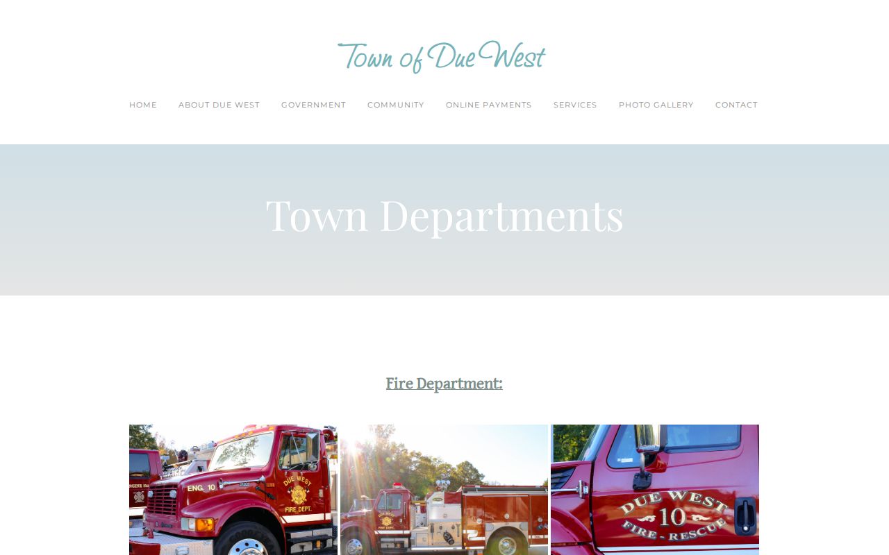 Due West Police criminal records and staffing in Abbeville County